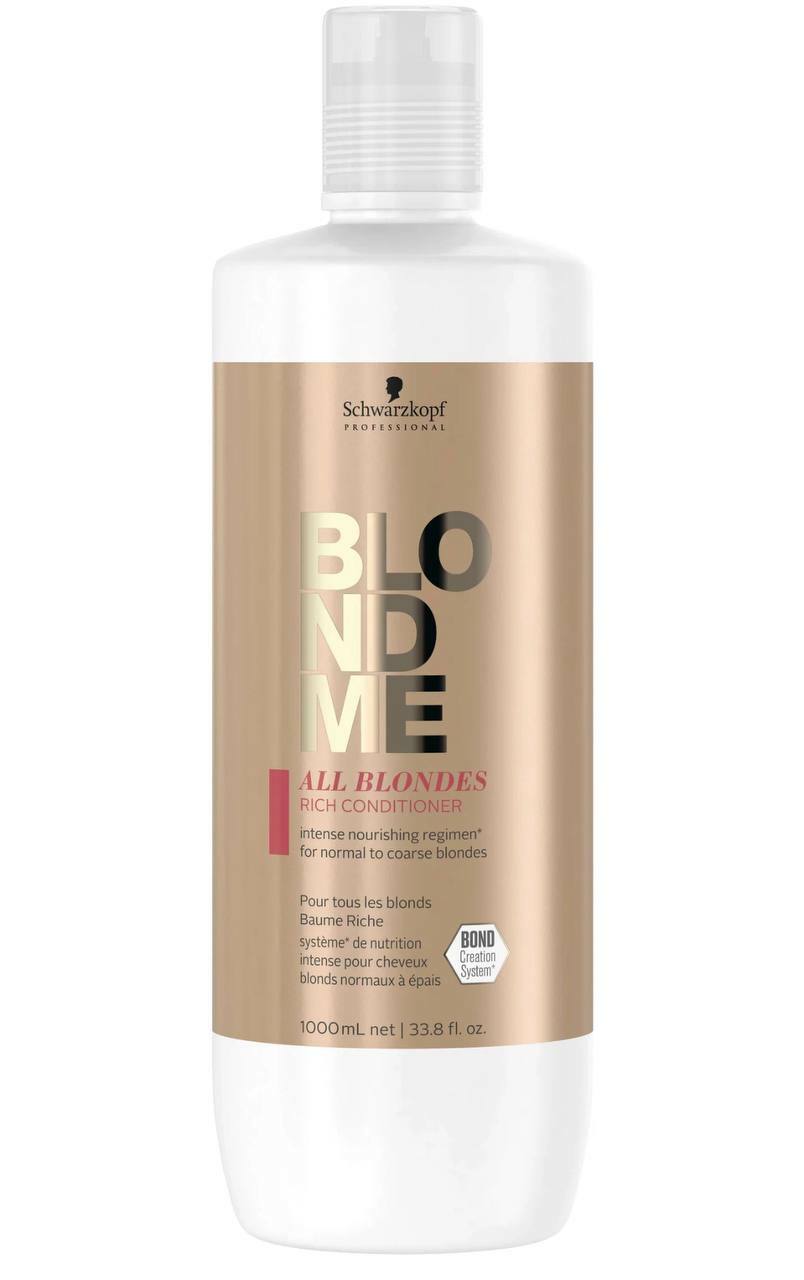 Schwarzkopf Professional BlondMe Обогащенный кондиционер 1000 мл.