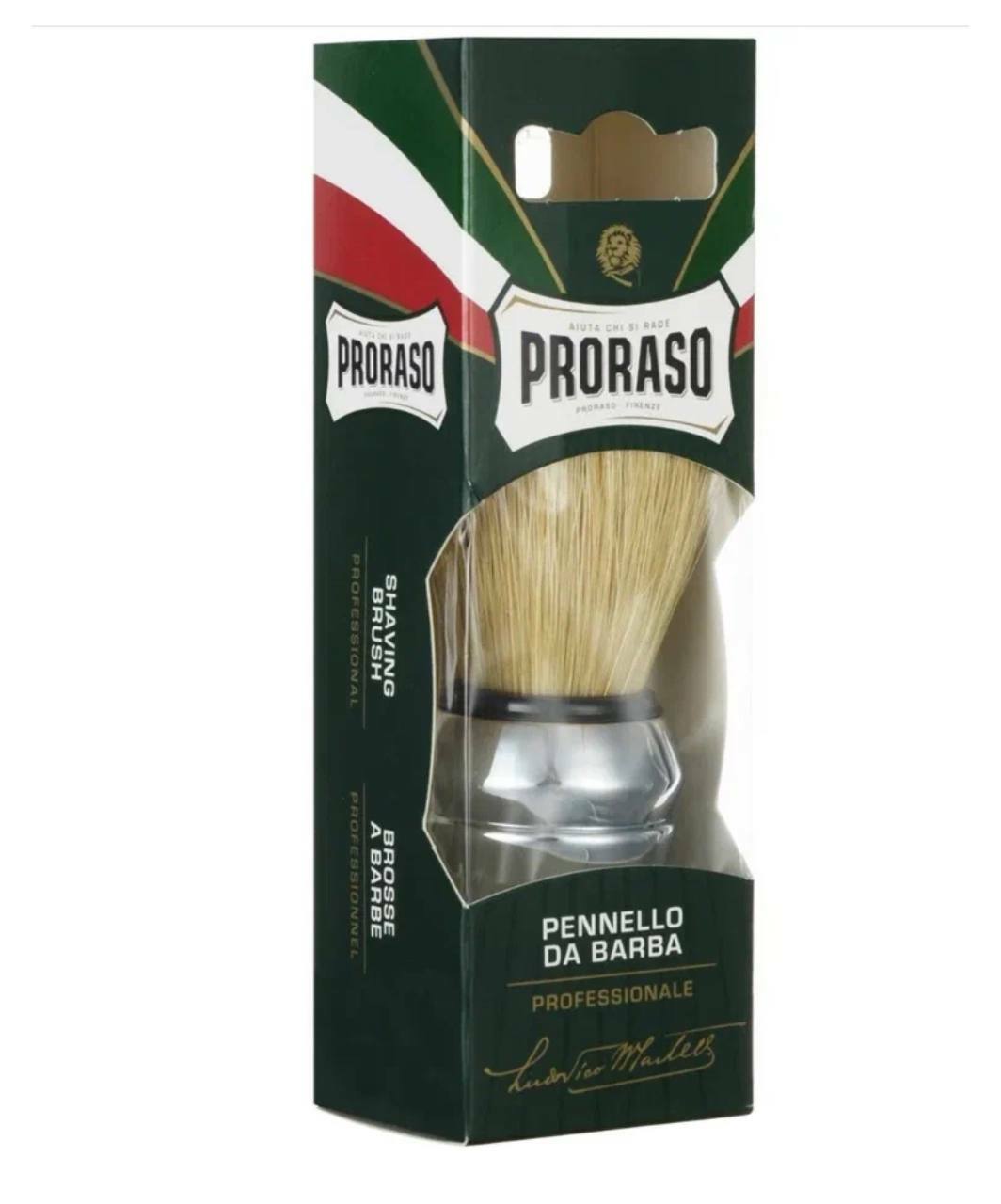 Помазок для бритья Proraso Shaving Brush, натуральная щетина.