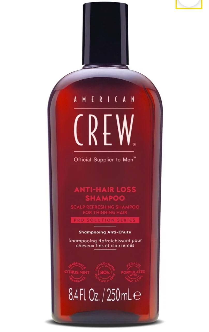 Шампунь против выпадения волос AMERICAN CREW anti-hair loss 250 мл.