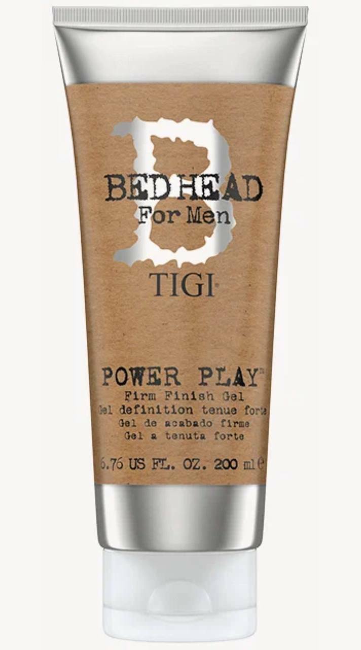 TIGI for Men гель для укладки Power Play Firm Finish Gel, сильная фиксация, 200 мл.