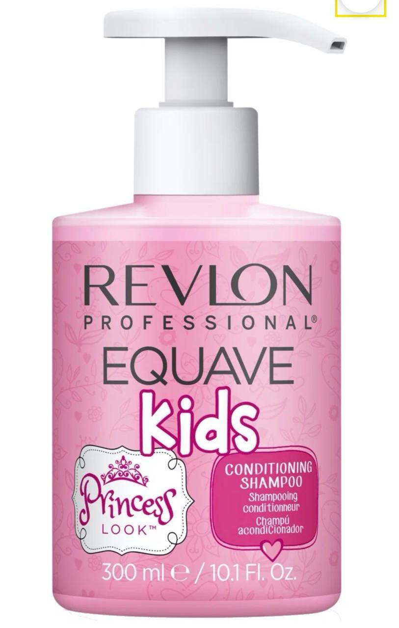 Revlon Professional Шампунь для детей 2 в 1 Equave Kids Princess Shampoo, 300 мл.