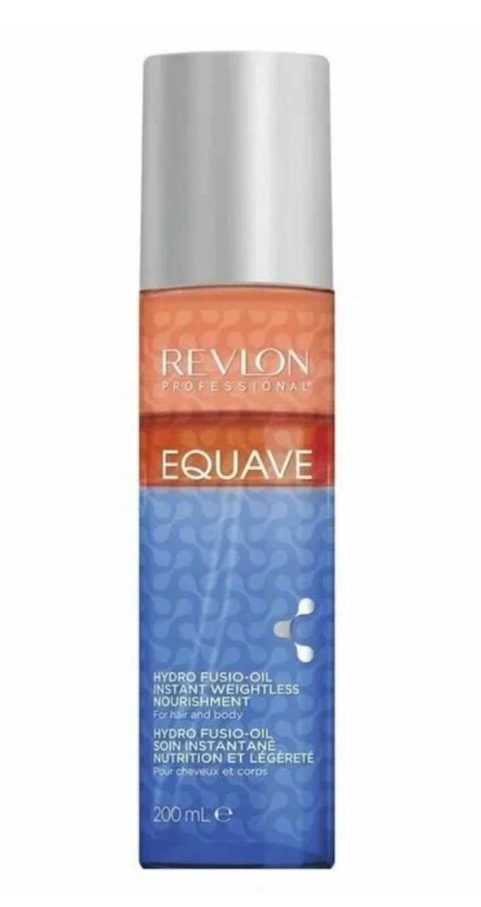 REVLON, Кондиционер 3-х фазный для волос и тела, EQUAVE HYDRO FUSIO-OIL INSTANT WEIGHTLESS NOURISHMENT FOR HAIR AND BODY, 200 мл.